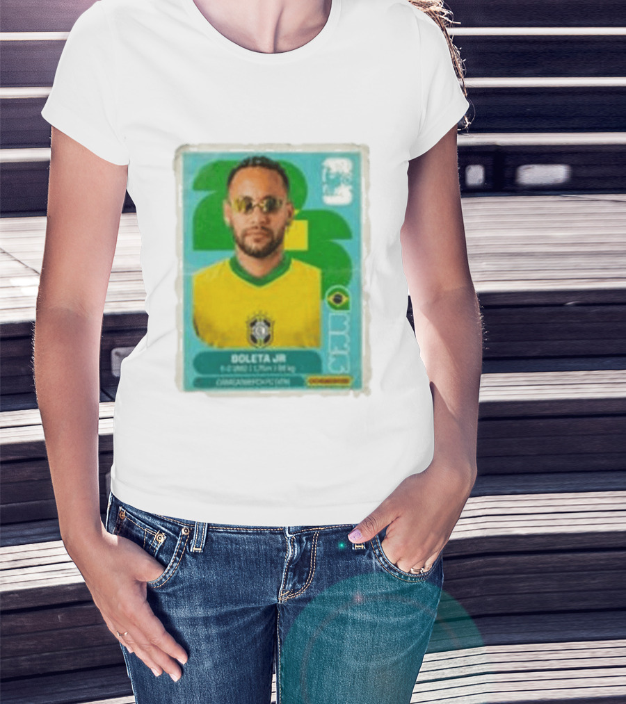 Boleta Jr 2023 Caracas Esporte Público Brasileira T-Shirt