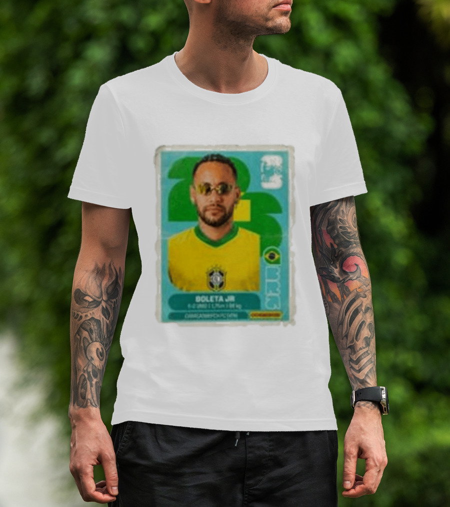 Boleta Jr 2023 Caracas Esporte Público Brasileira T-Shirt