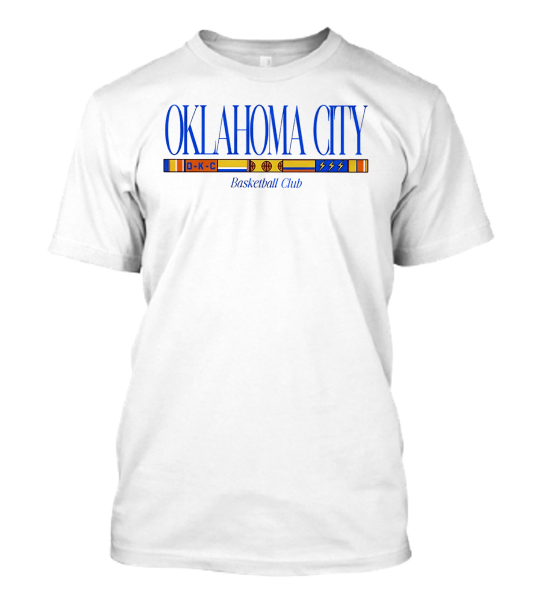 Oklahoma City OKC Basketball Club T-Shirt