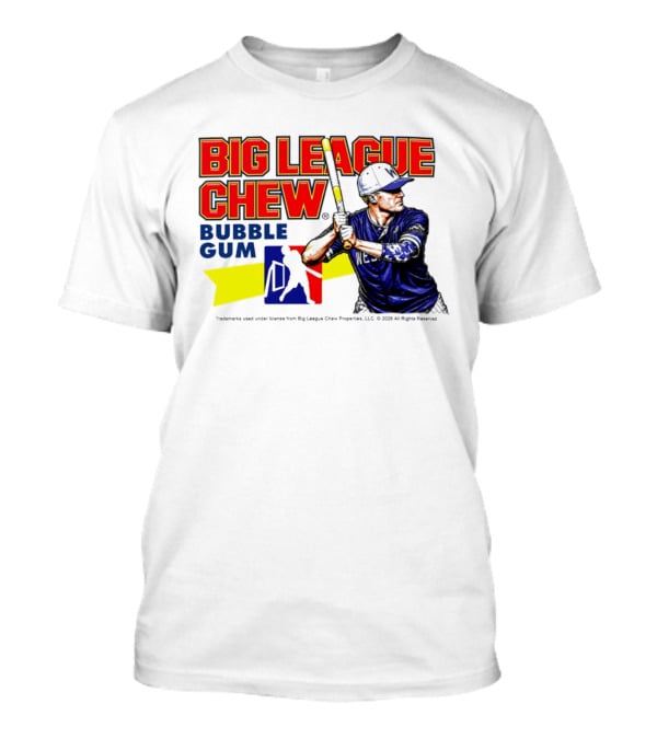 Big League Chew Bubble Gum Baseball Player Kyle Schultz T-Shirt