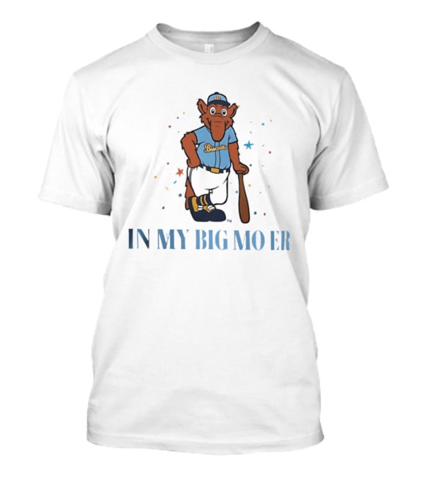 Montgomery Biscuits Big Mo Era Baseball T-Shirt
