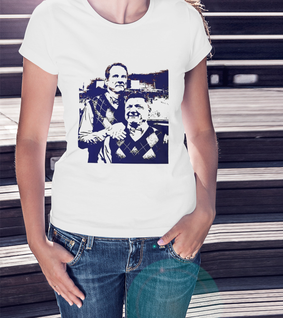 Ed Orgeron Lane Kiffin Coach LSU Tigers Best Friends Step Brothers T-Shirt