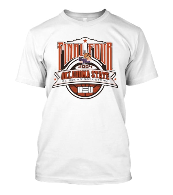 Oklahoma State Cowboys Basketball Final Four 2004 NCAA Tournament OSU T-Shirt
