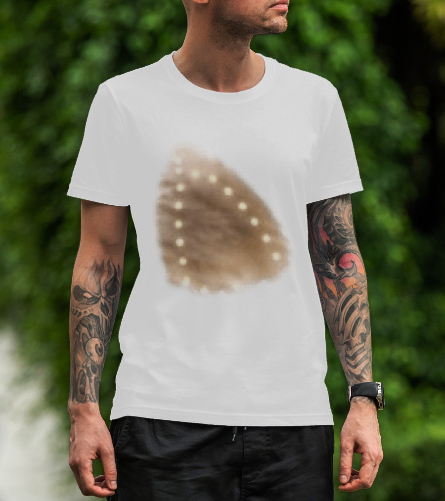 Peep Szczesny Iron Burnt Circle Light Shell T-Shirt