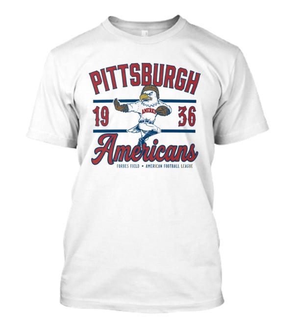 Pittsburgh Americans 1936 Forbes Field American Football League T-Shirt