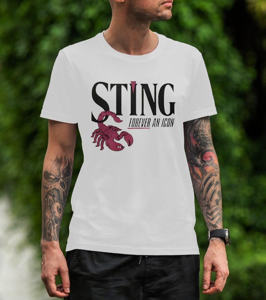 STING Forever An Icon Scorpion T-Shirt