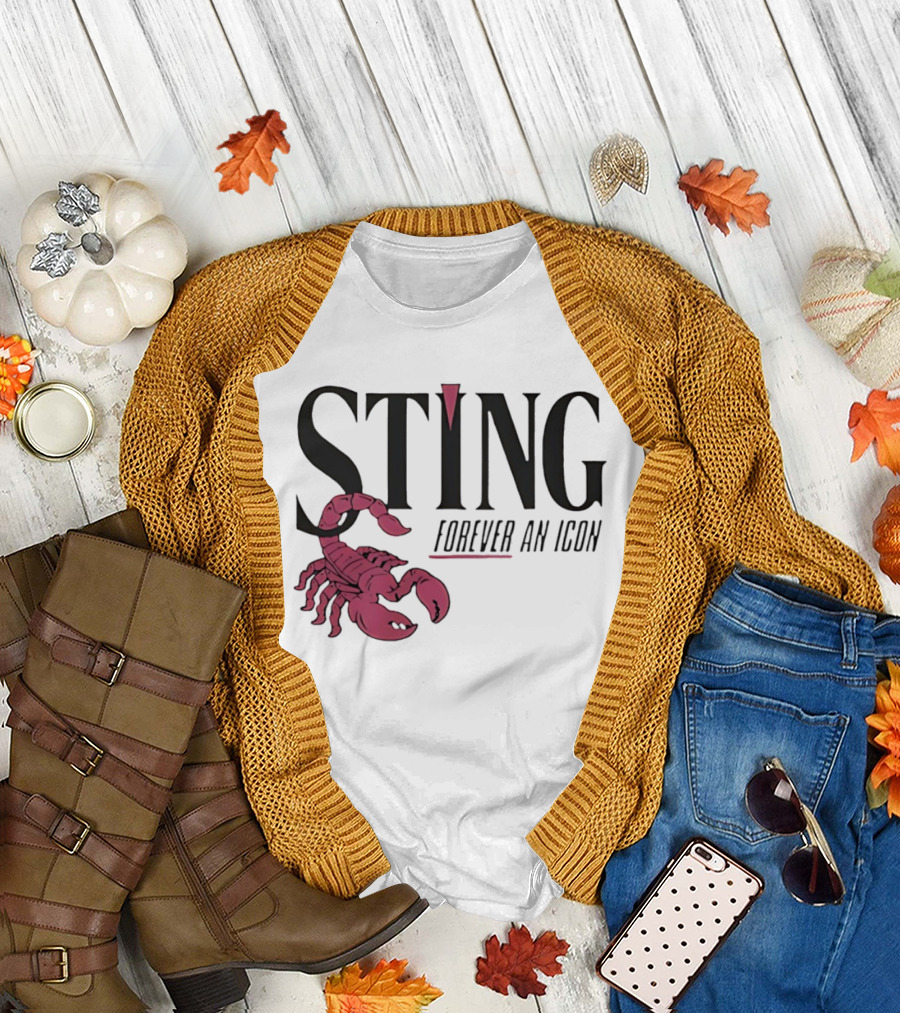 STING Forever an Icon Scorpion T-Shirt