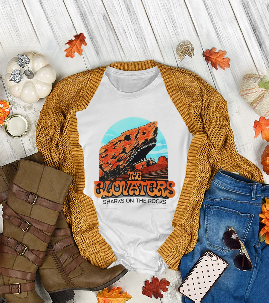 The Elovaters Sharks on the Rocks Red Rocks Amphitheatre Morrison Co May 2026 T-Shirt