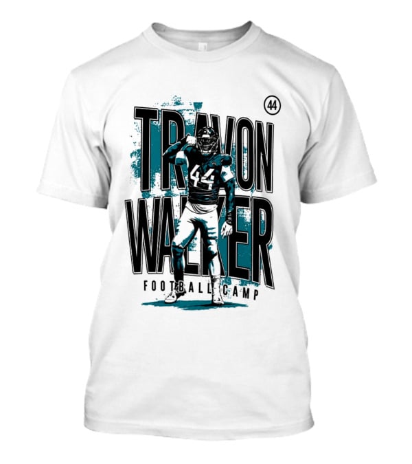 Travon Walker 44 Jacksonville Football Camp T-Shirt