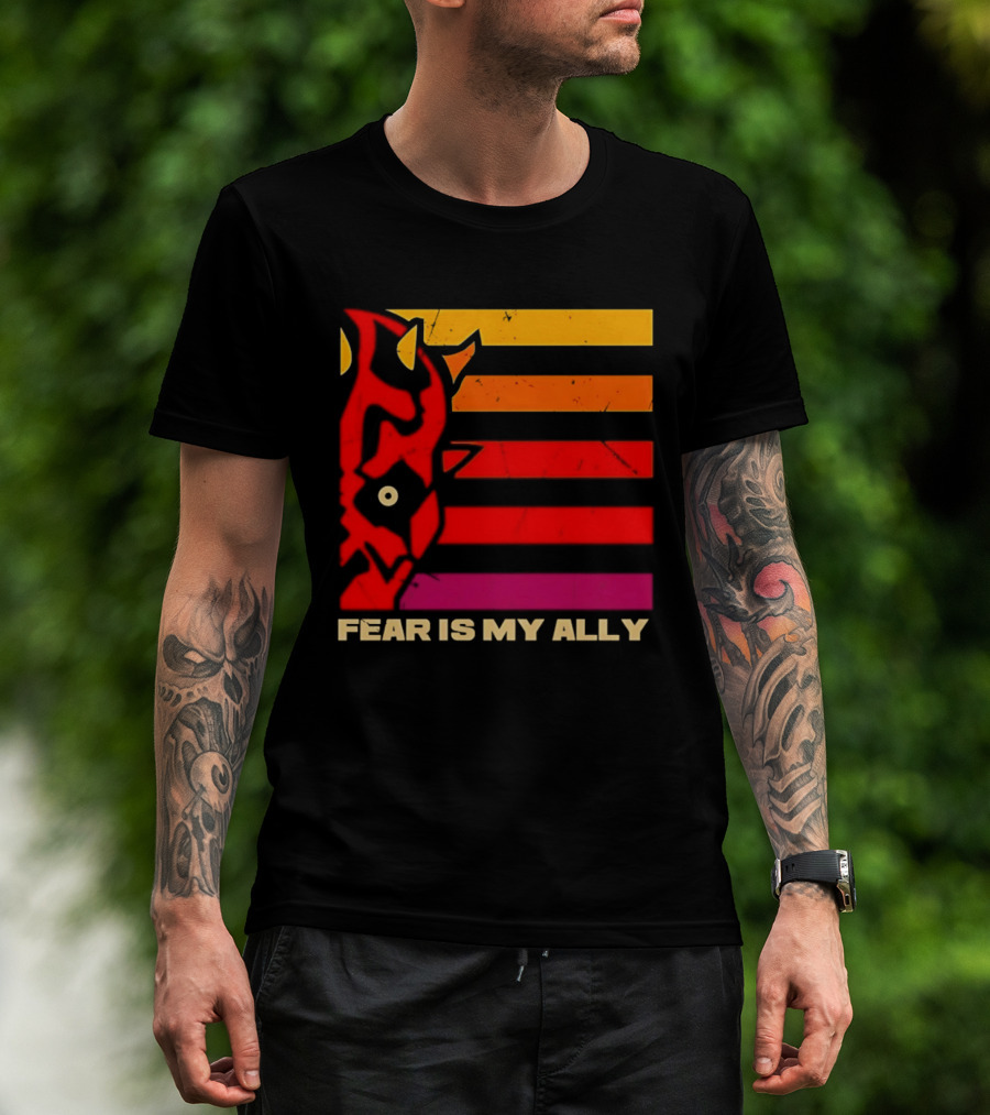 Darth Maul Fear Is My Ally Star Wars T-Shirt
