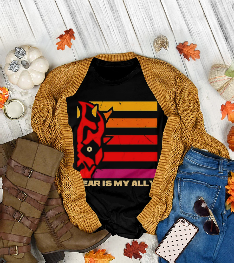 Darth Maul Fear Is My Ally Star Wars T-Shirt