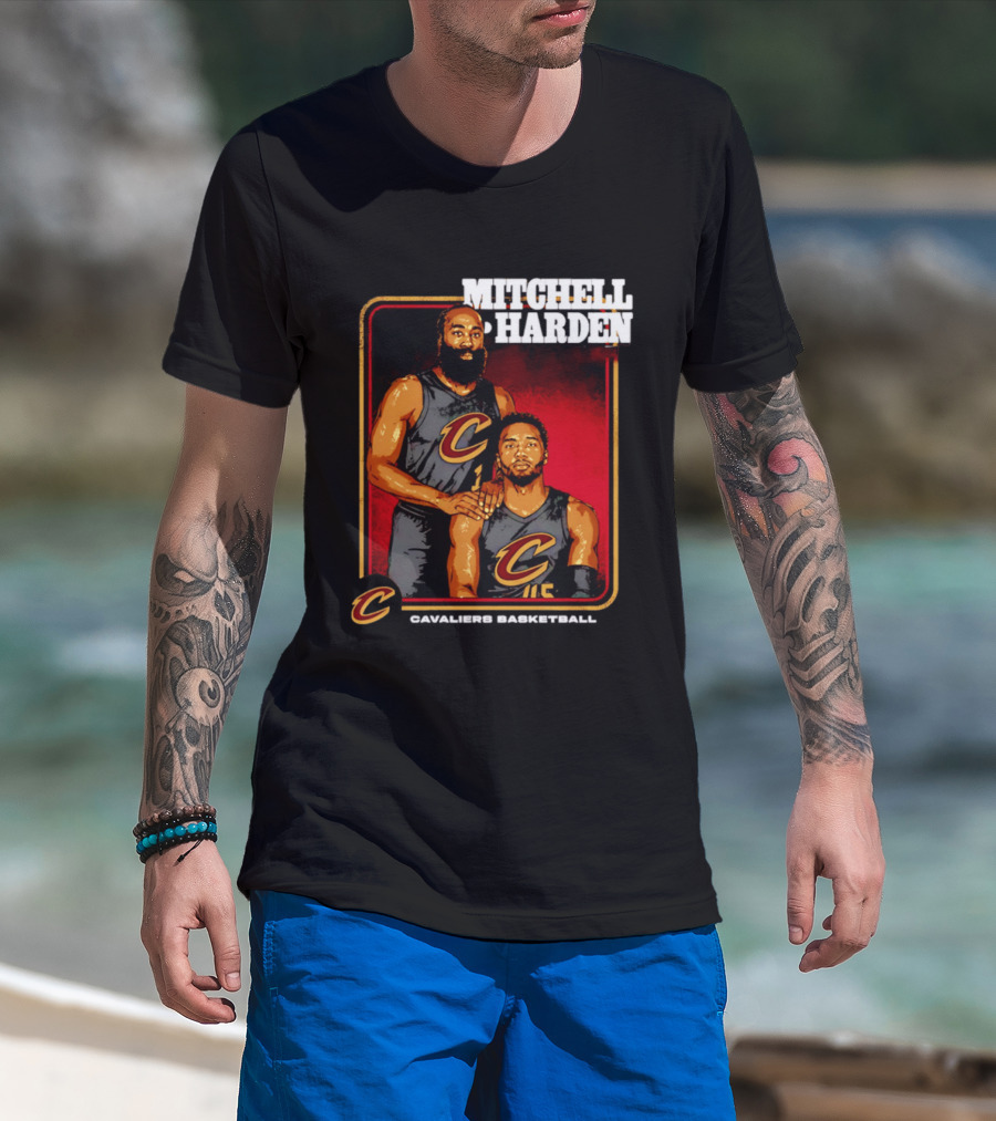 Mitchell Harden Cleveland Cavaliers Step Brothers 2026 T-Shirt