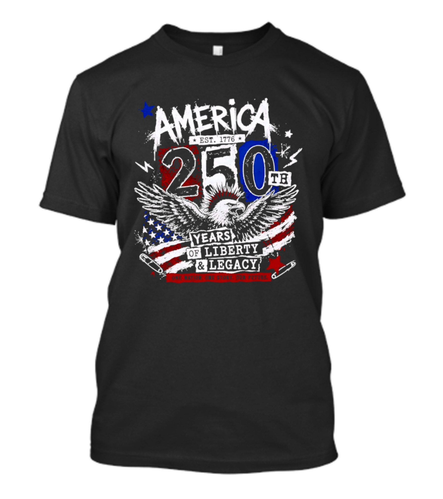America 250th Liberty And Legacy Eagle T-Shirt