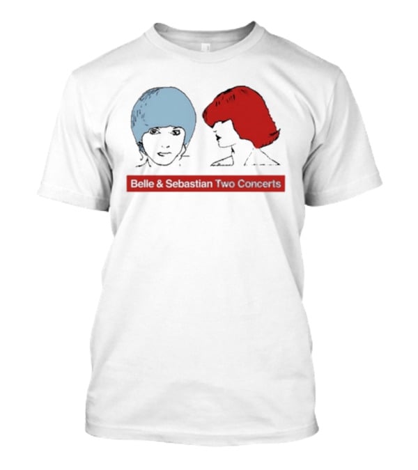 Belle And Sebastian Two Concerts New York Tour 5 22 26 T-Shirt
