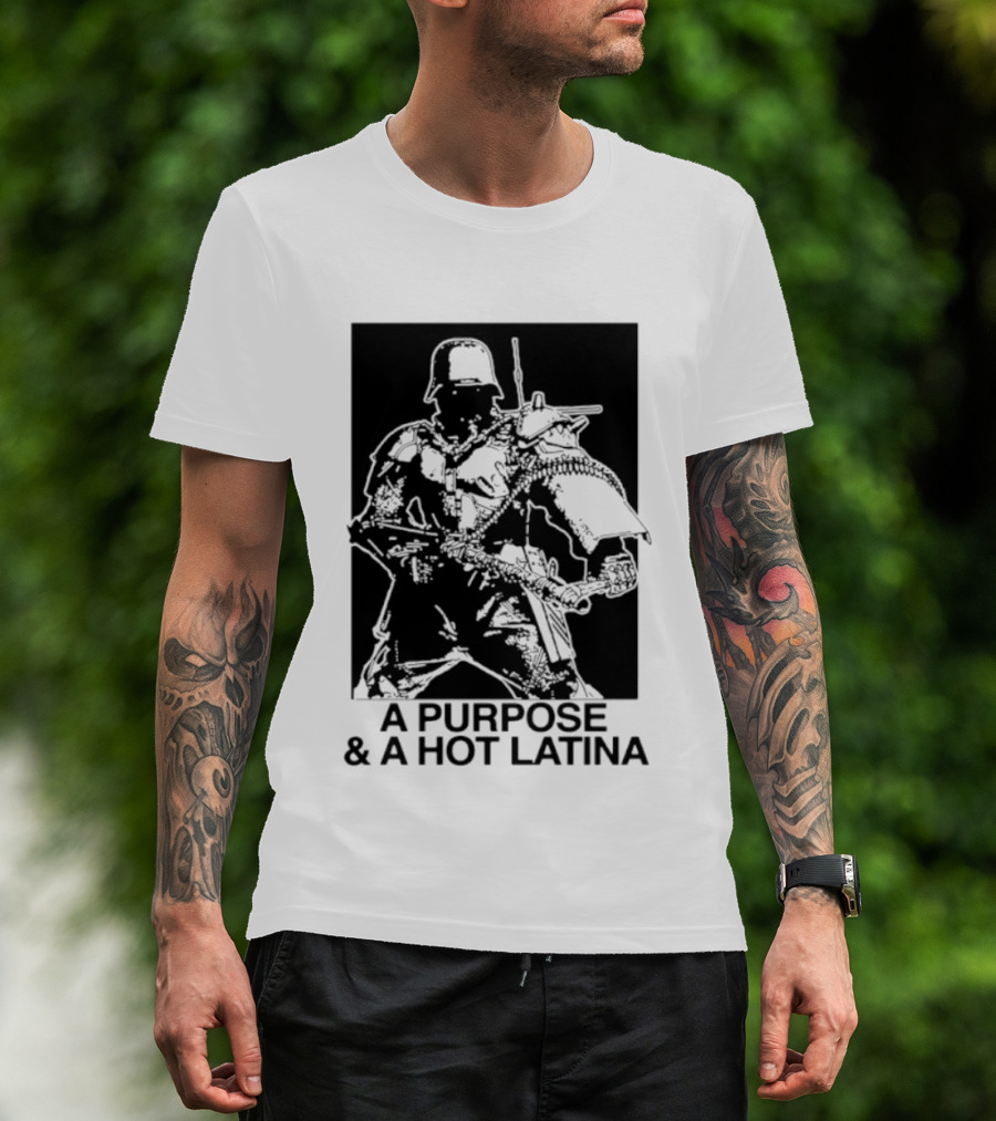 Kerberos Panzer Cops A Purpose And A Hot Latina T-Shirt