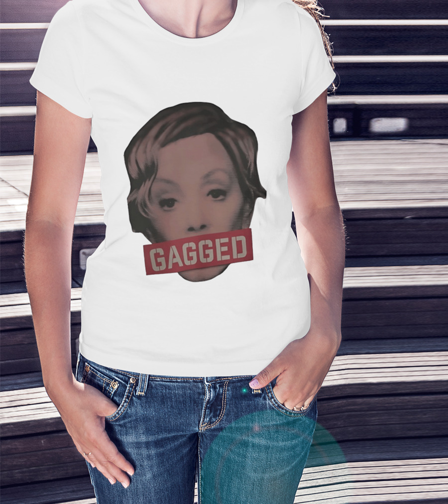 Deborah Vance Gagged Censored Mouth Retro Pop T-Shirt