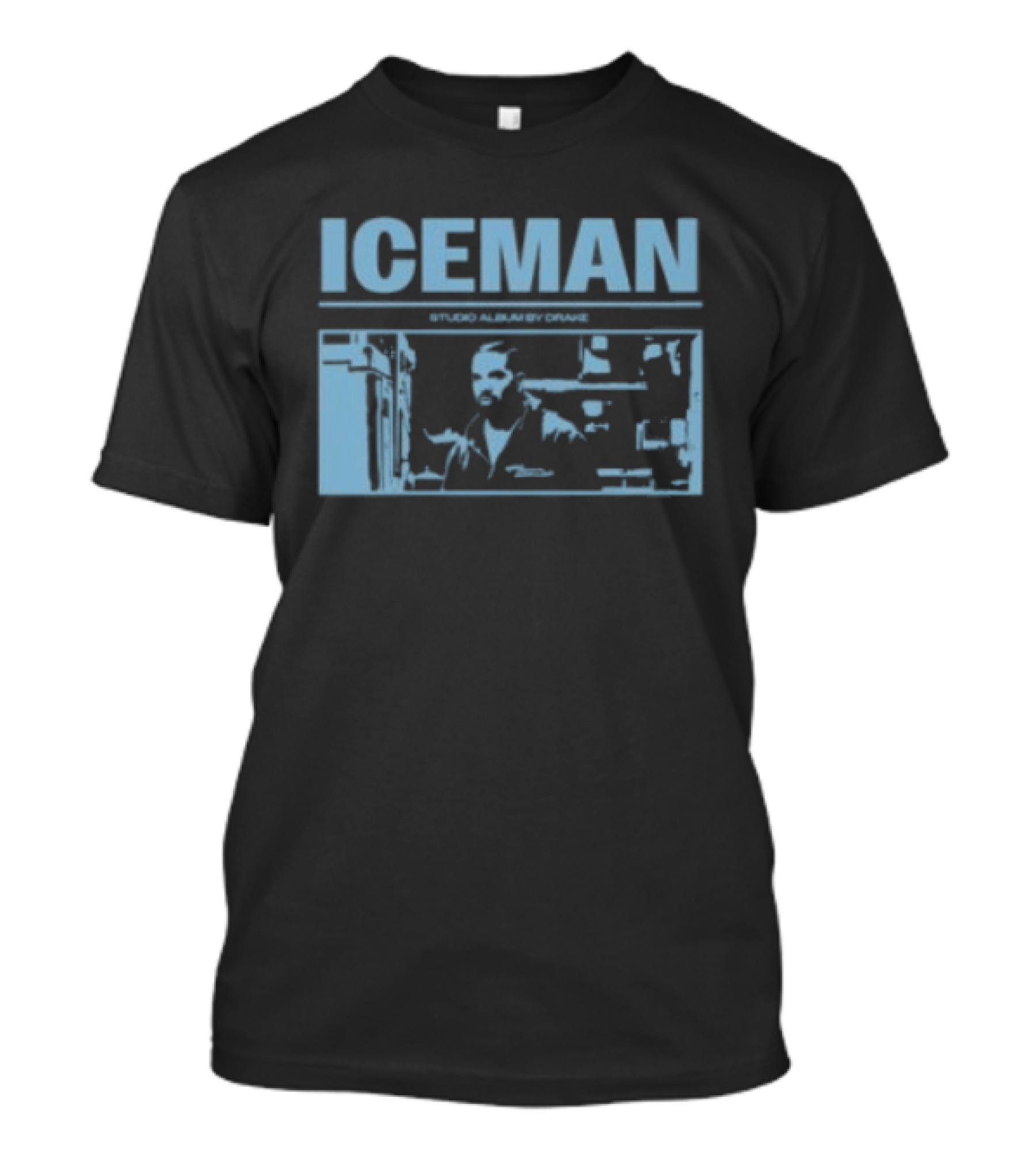ICEMAN Studio Album By Drake Blueprint T-Shirt