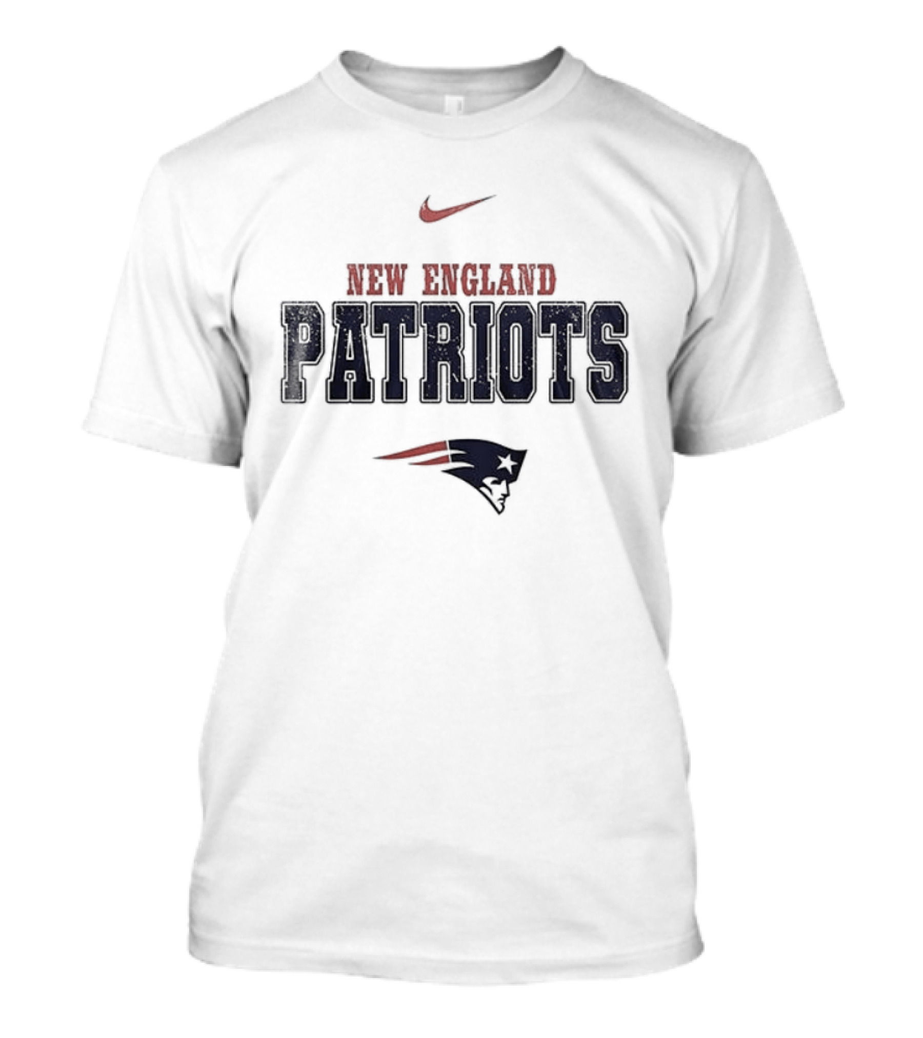 New England Patriots Forever Skull Trucker Nike T-Shirt