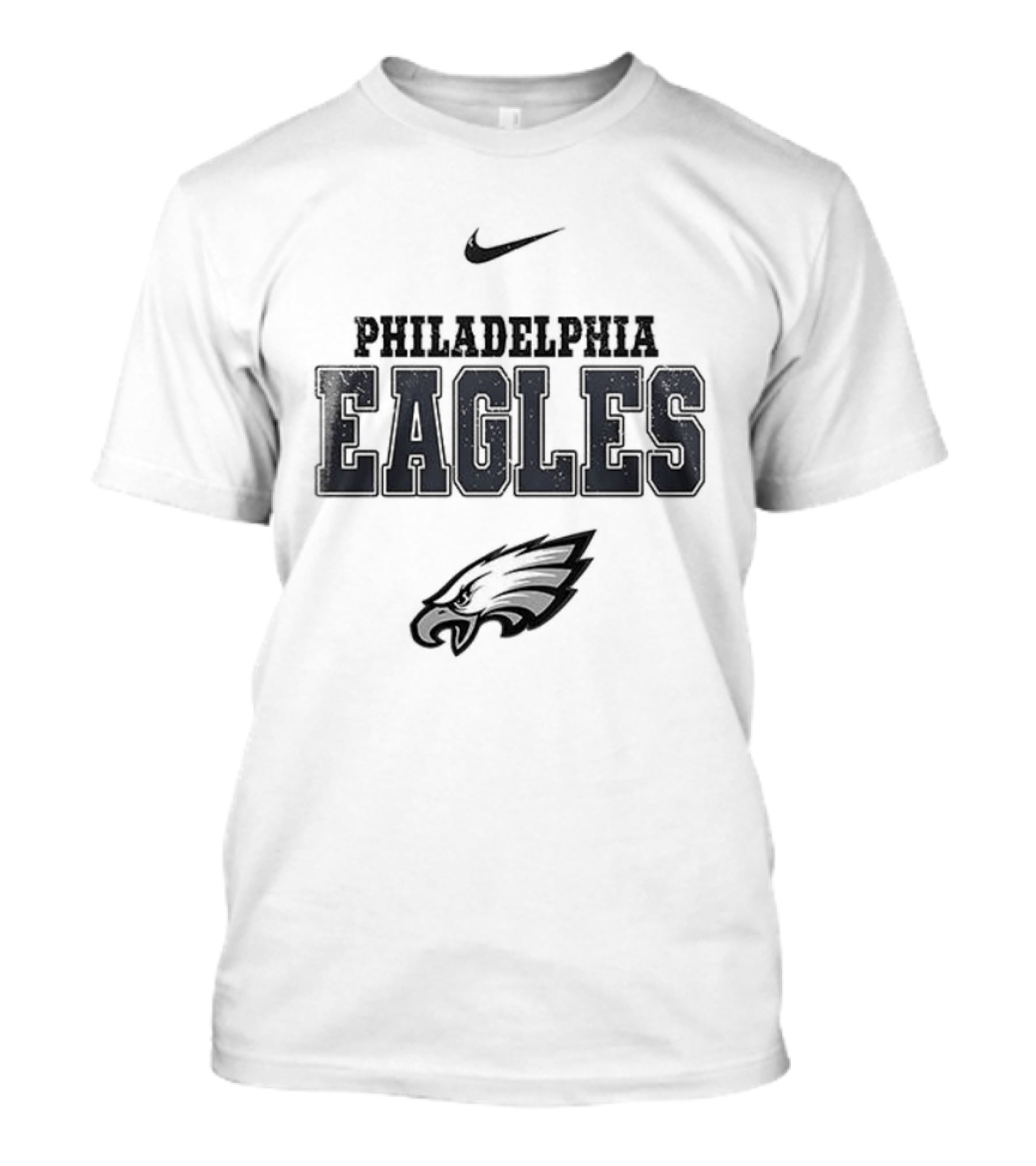 Philadelphia Eagles Nike Vintage Skull Trucker Fan Gear T-Shirt