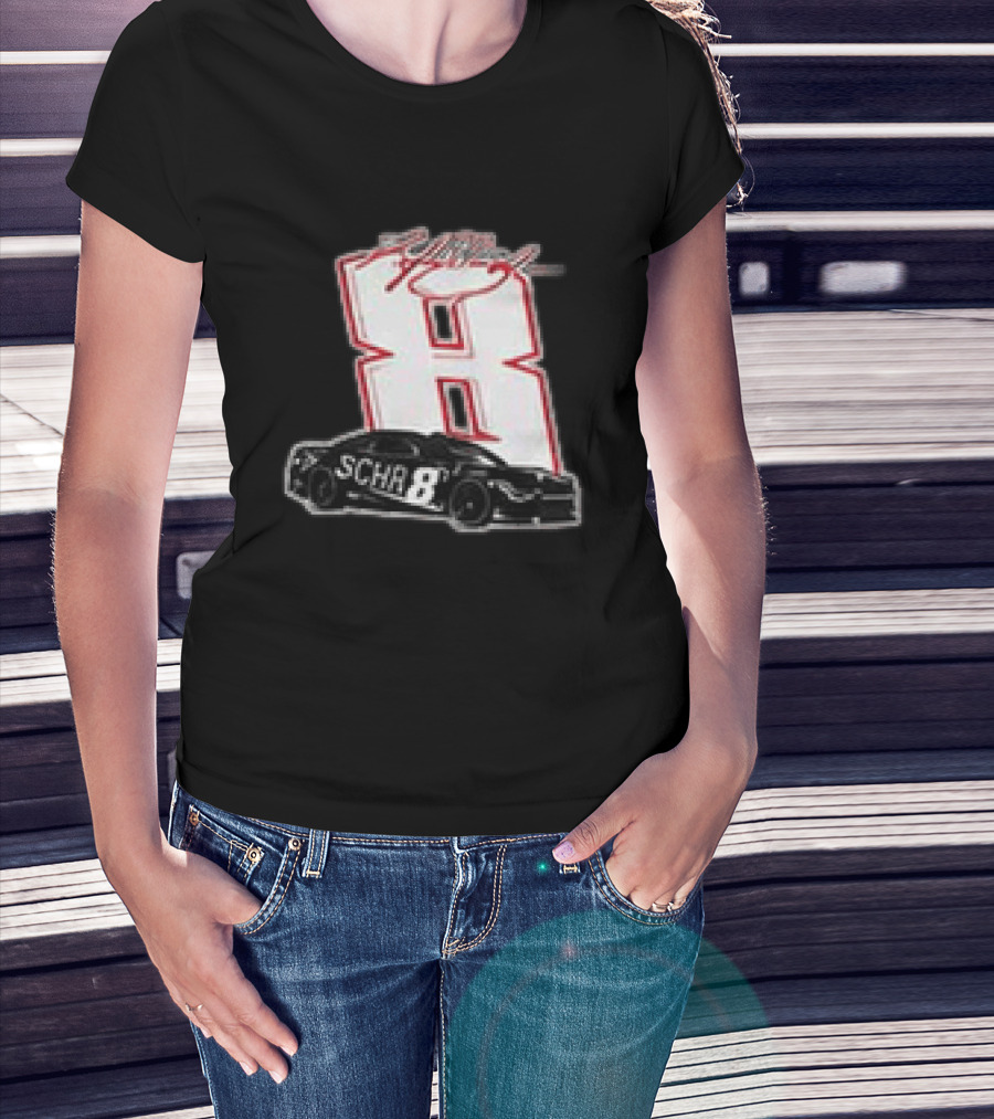 Because You Never Know When The Last One Is Kyle Busch Number 8 NASCAR Schrader Racing T-Shirt