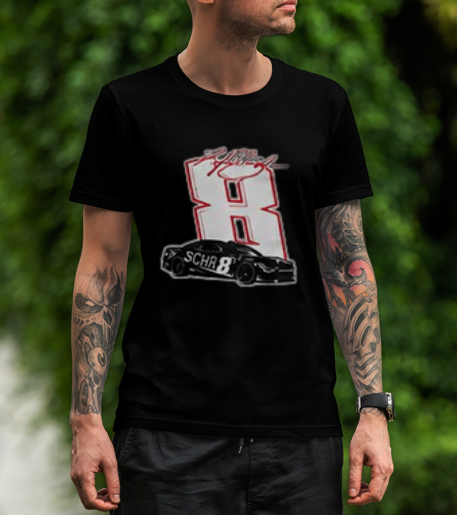 Because You Never Know When The Last One Is Kyle Busch Number 8 NASCAR Schrader Racing T-Shirt