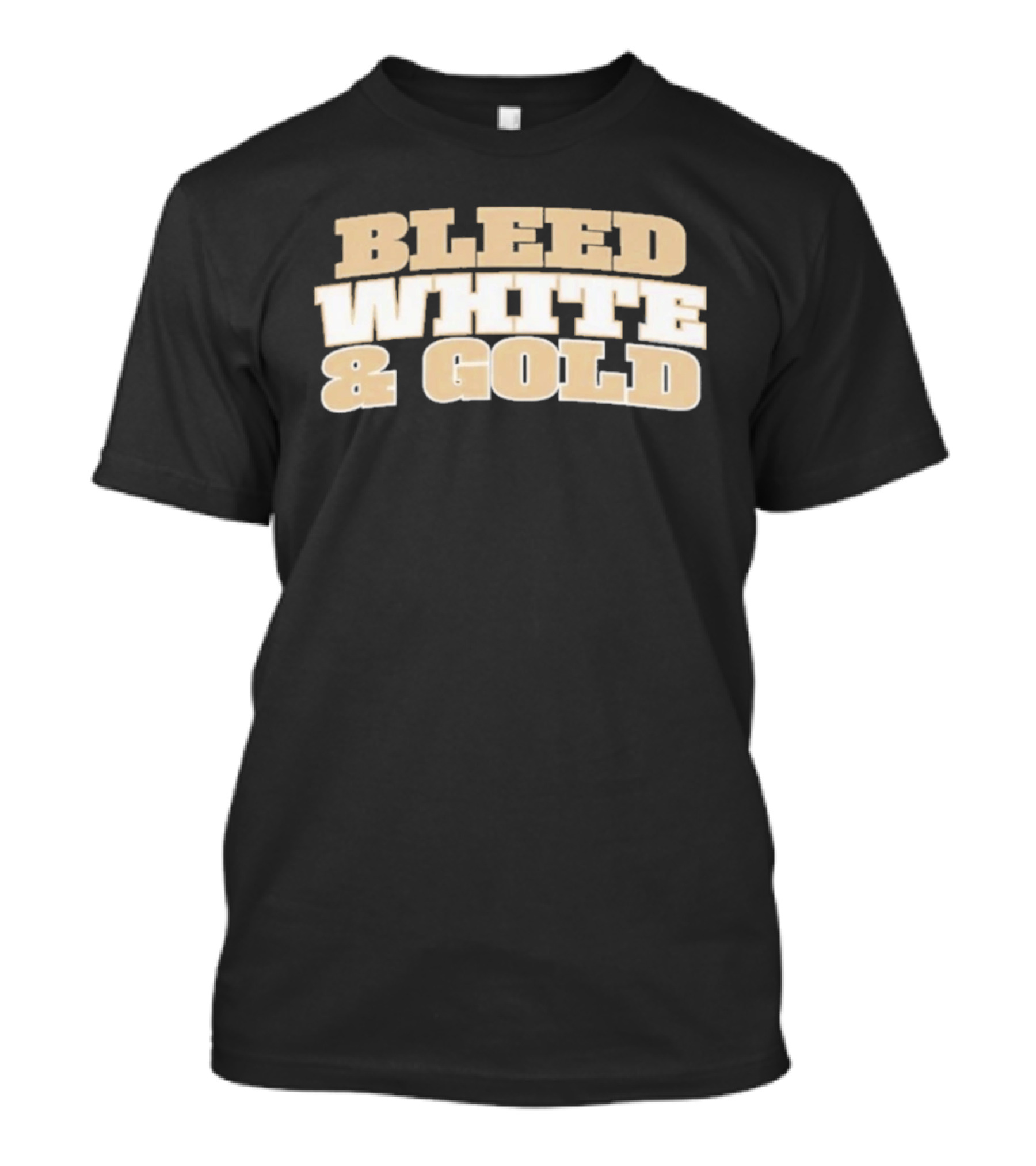 Bleed White And Gold T-Shirt