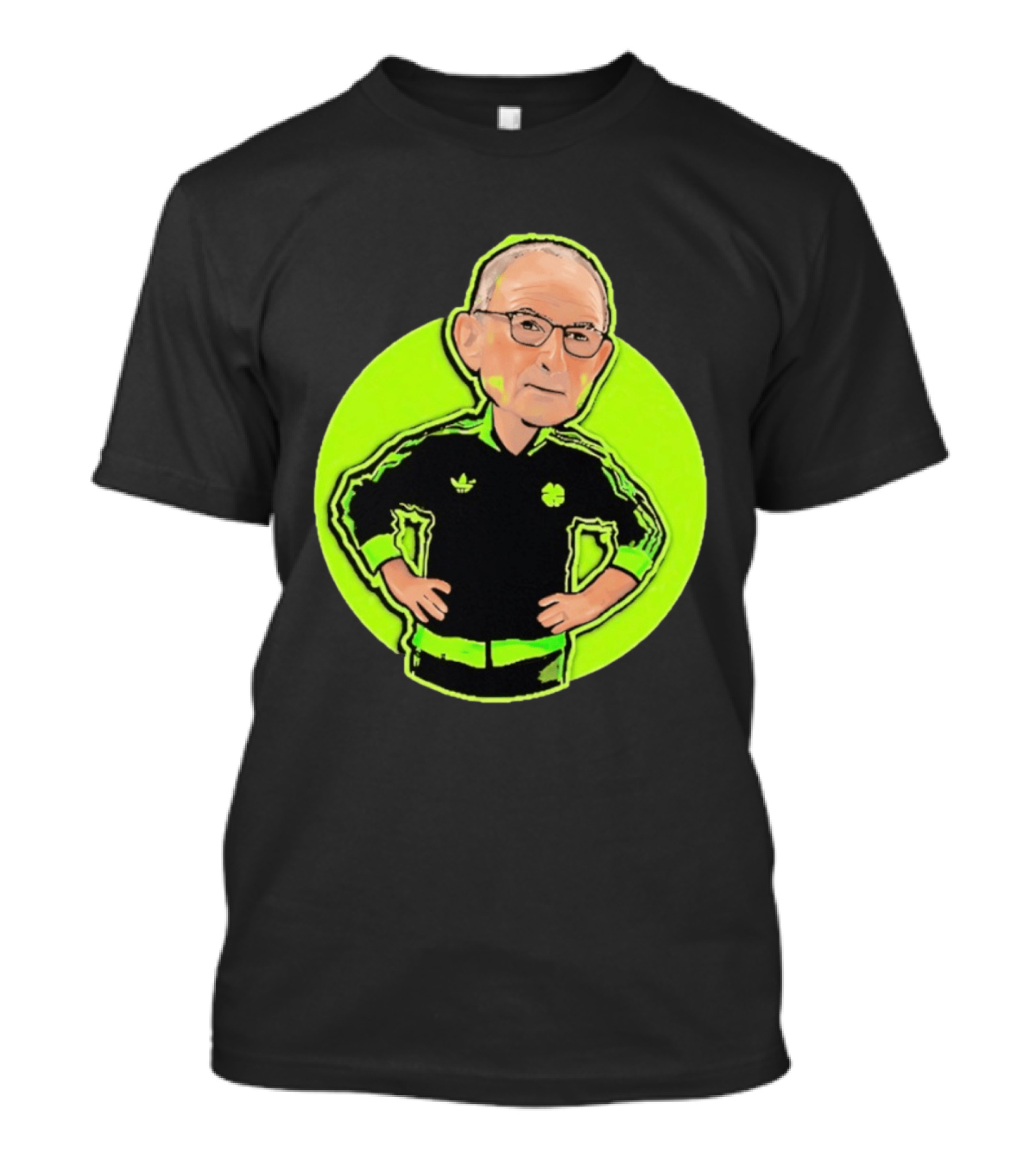Martin O'Neill Nottingham Forest Manager Iconic Tracksuit T-Shirt