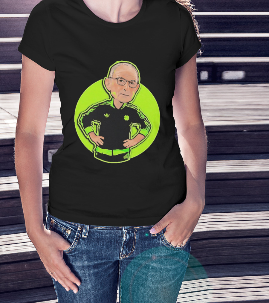 Martin O'Neill Nottingham Forest Manager Iconic Tracksuit T-Shirt