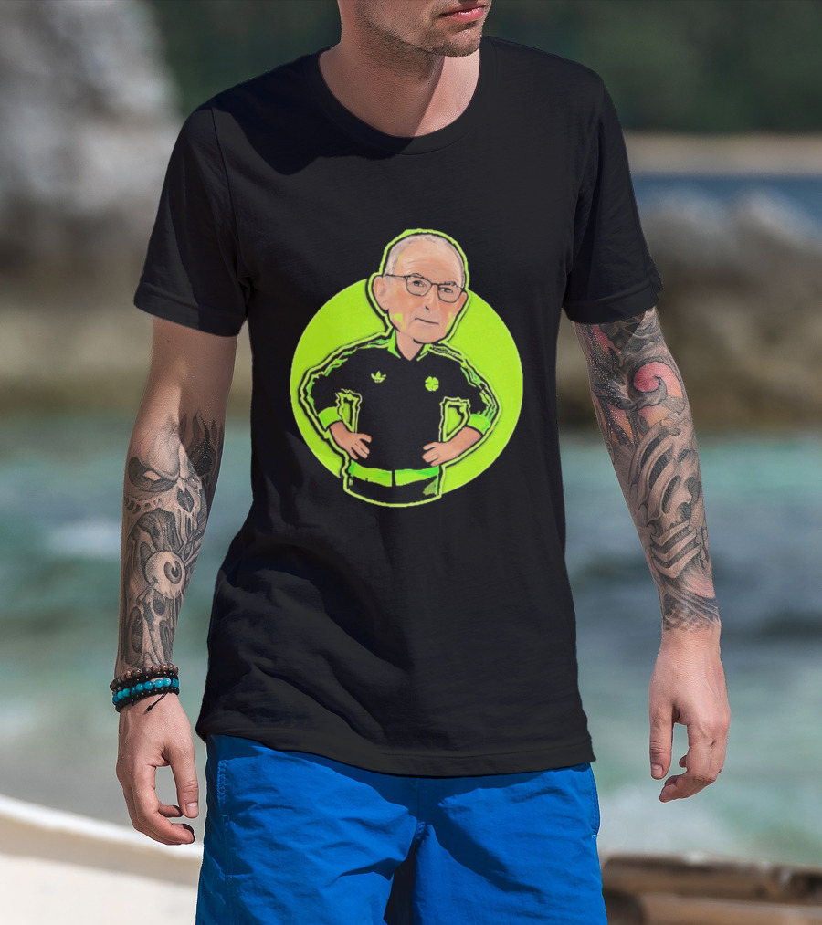 Martin O'Neill Nottingham Forest Manager Iconic Tracksuit T-Shirt