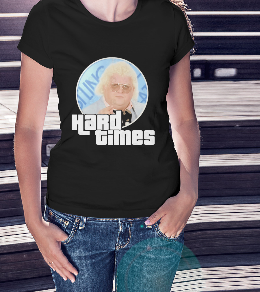 Dusty Rhodes Wrestling Icon Hard Times T-Shirt