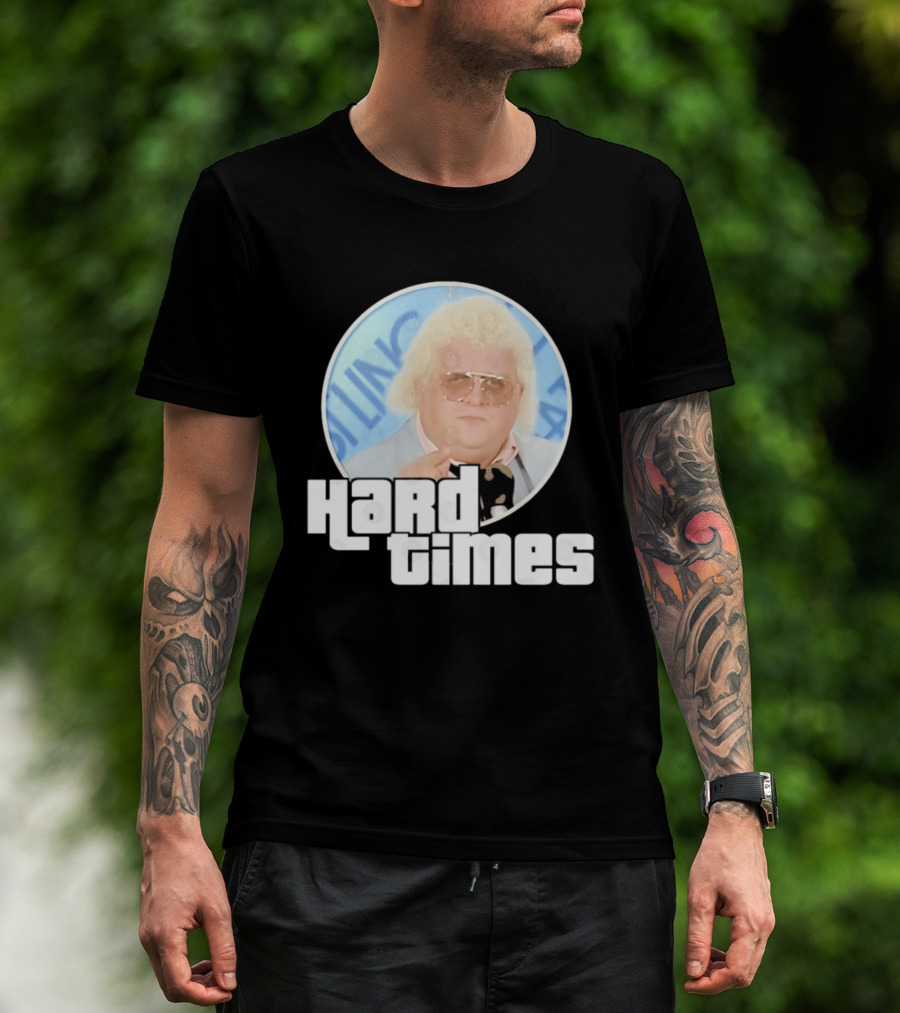 Dusty Rhodes Wrestling Icon Hard Times T-Shirt