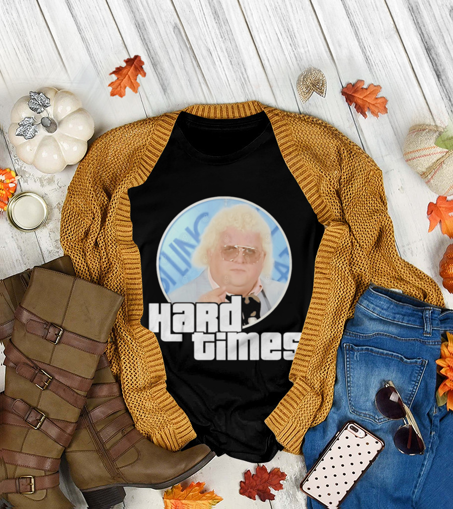 Dusty Rhodes Wrestling Icon Hard Times T-Shirt