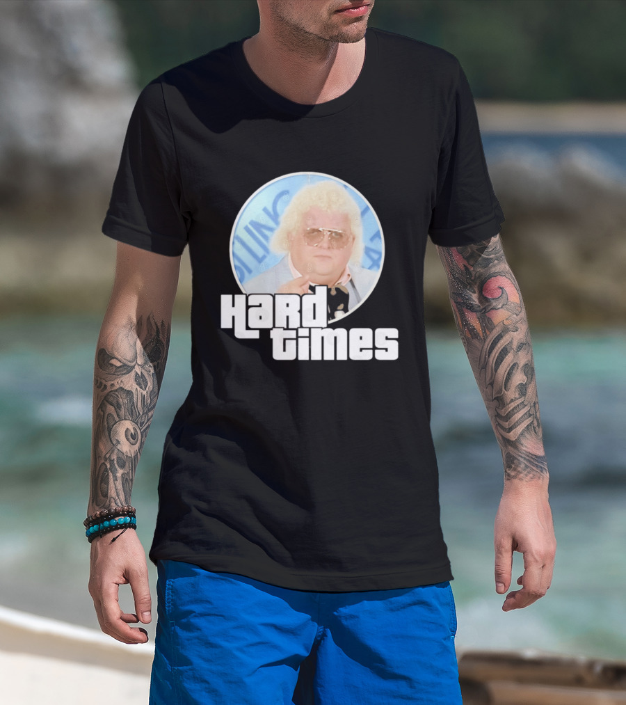 Dusty Rhodes Wrestling Icon Hard Times T-Shirt
