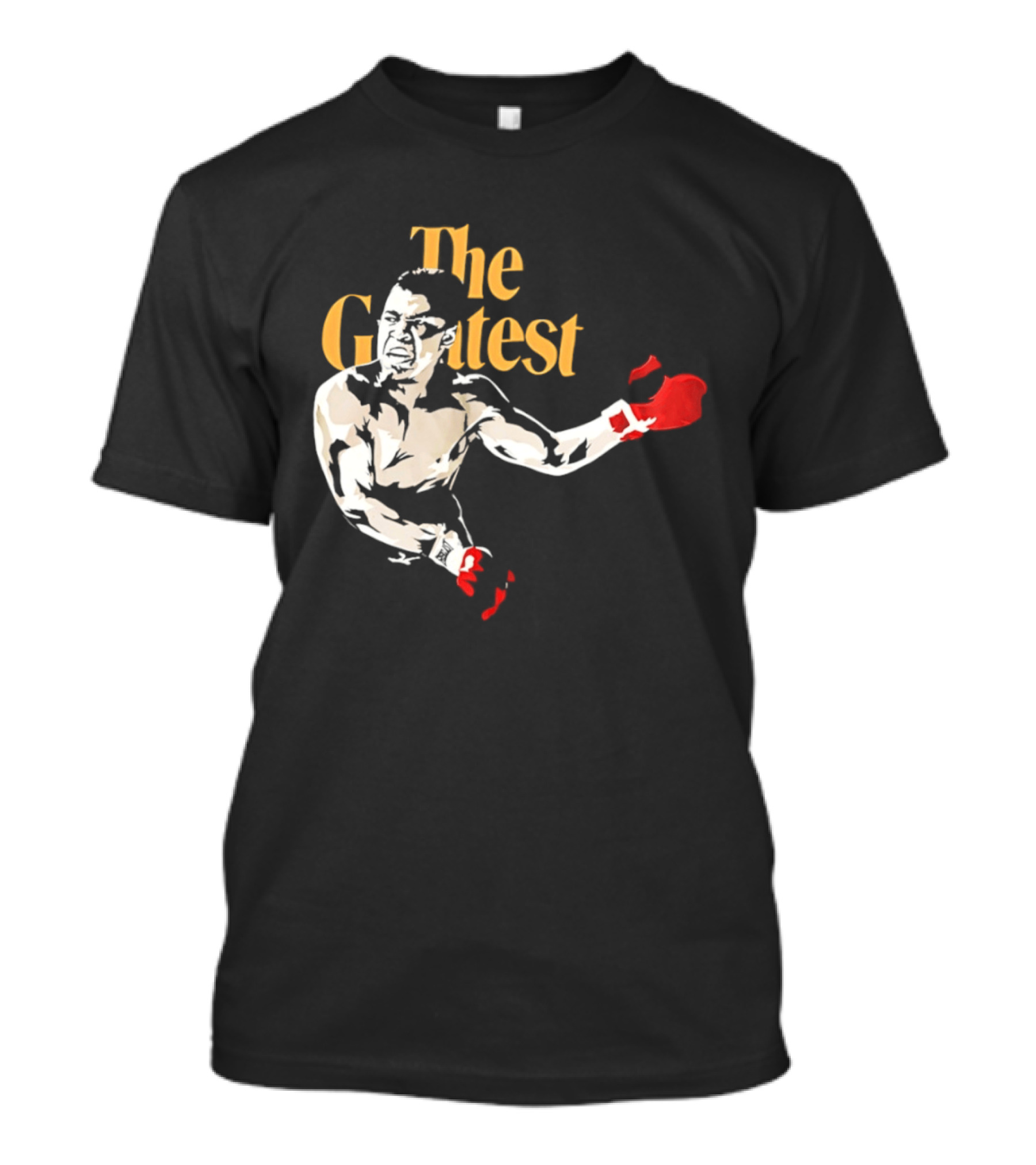 The Greatest Muhammad Ali Red Gloves Boxer T-Shirt