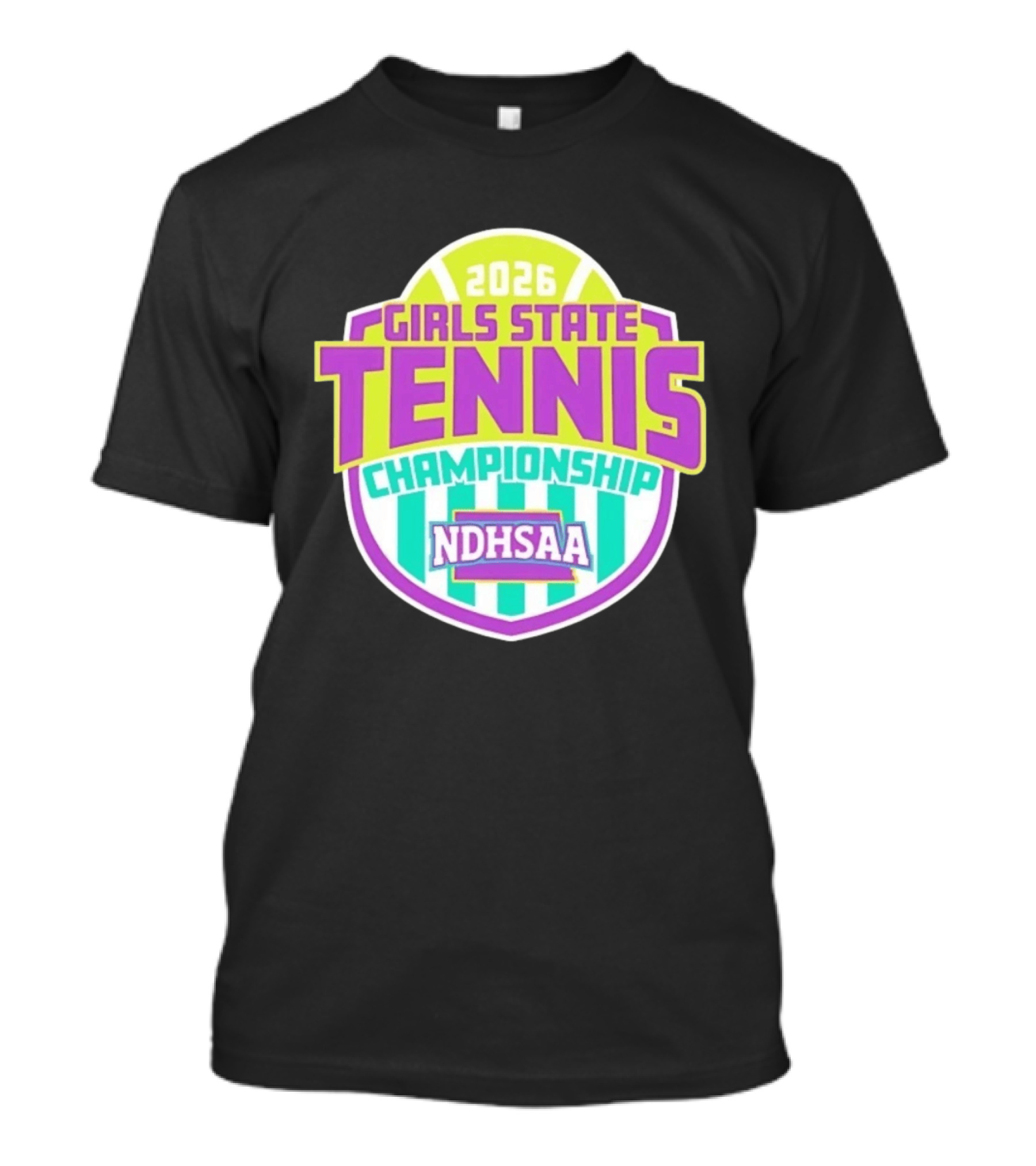 2026 Girls State Tennis Championship NDHSAA T-Shirt