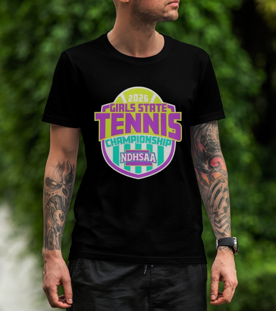 2026 Girls State Tennis Championship NDHSAA T-Shirt
