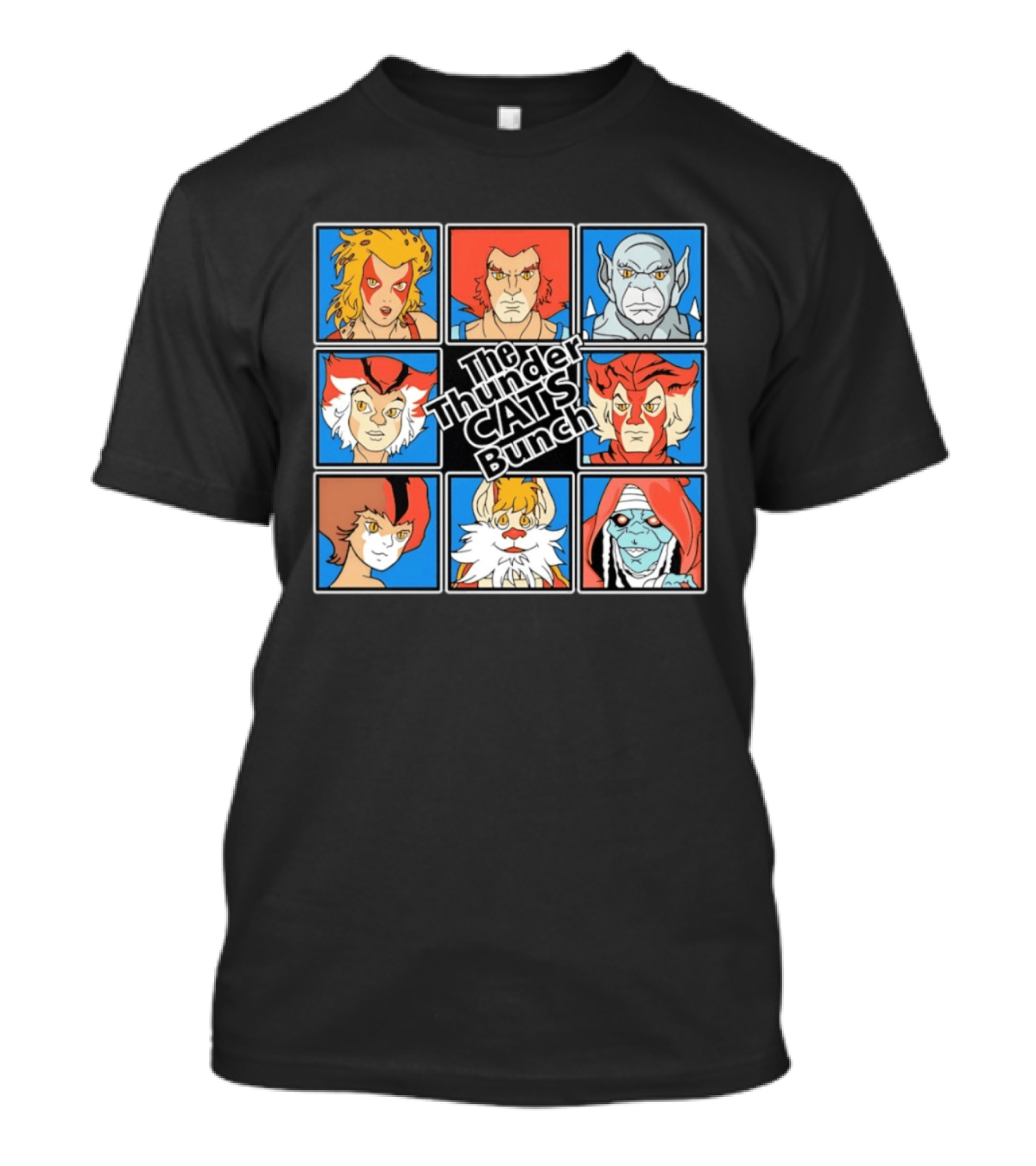 The ThunderCats Bunch Characters Classic Cartoon Collaboration T-Shirt