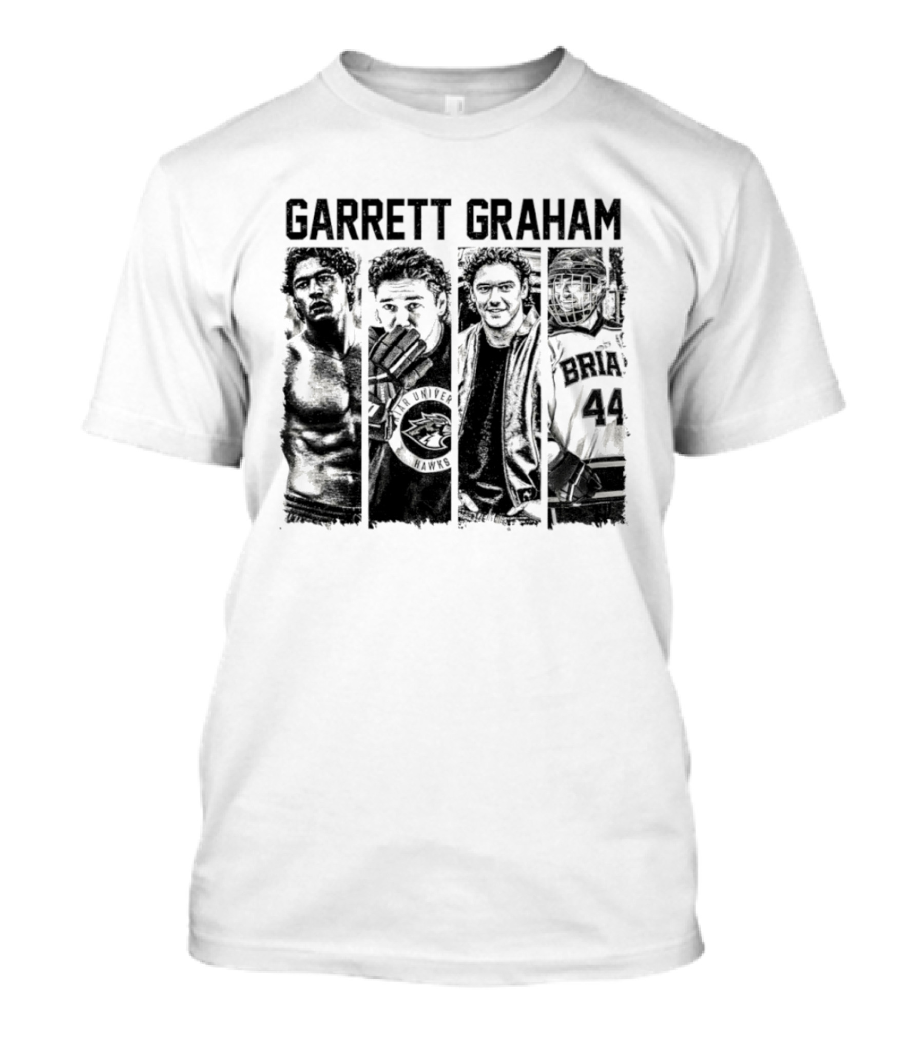 90s Garrett Graham Briar Uni Life Soccer Player 44 T-Shirt