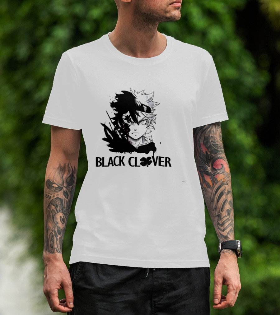 Black Clover Asta Split Demon Form Never Give Up Anime Manga 2026 Future Arc T-Shirt
