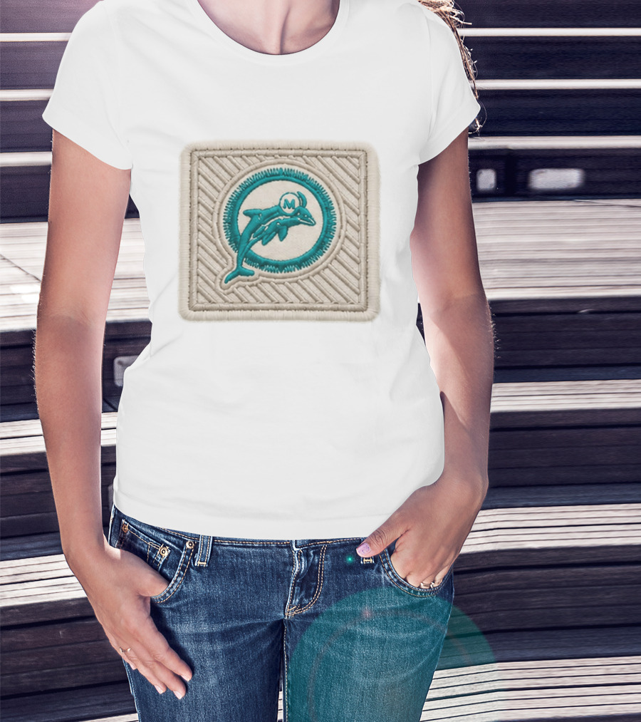 Dolphins 2026 Training Camp Emblem Patch T-Shirt
