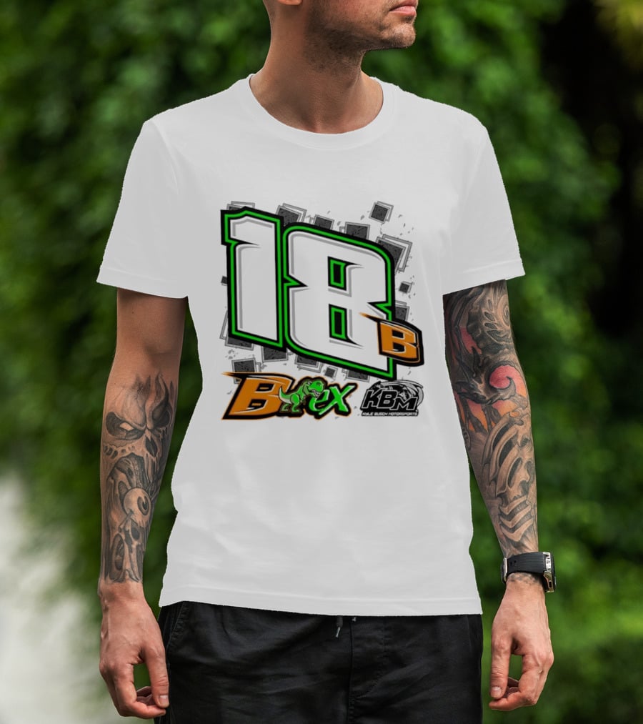 18 B Brex KBM Kyle Busch Motorsports Rex Racing T-Shirt