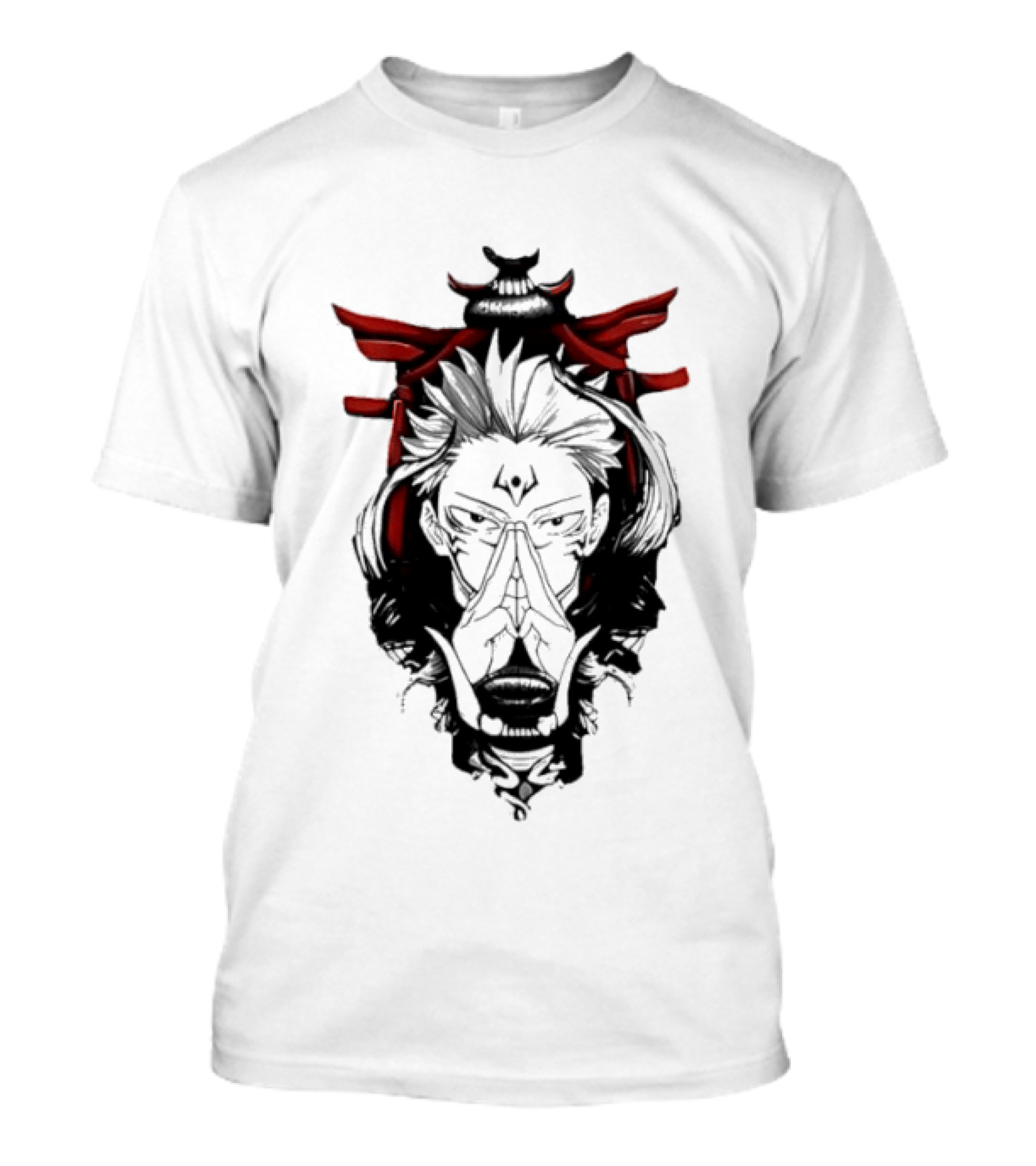 Jujutsu Kaisen Sukuna King Of Curses Domain Expansion Anime 2026 T-Shirt
