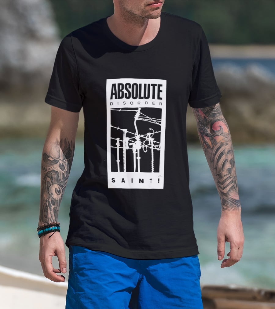 Absolute Disorder Saint Electric Power Lines T-Shirt
