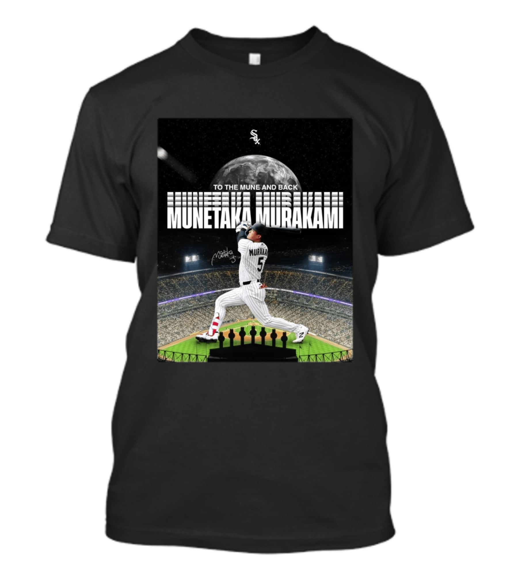 Munetaka Murakami To The Mune And Back Baseball Moon Stadium T-Shirt