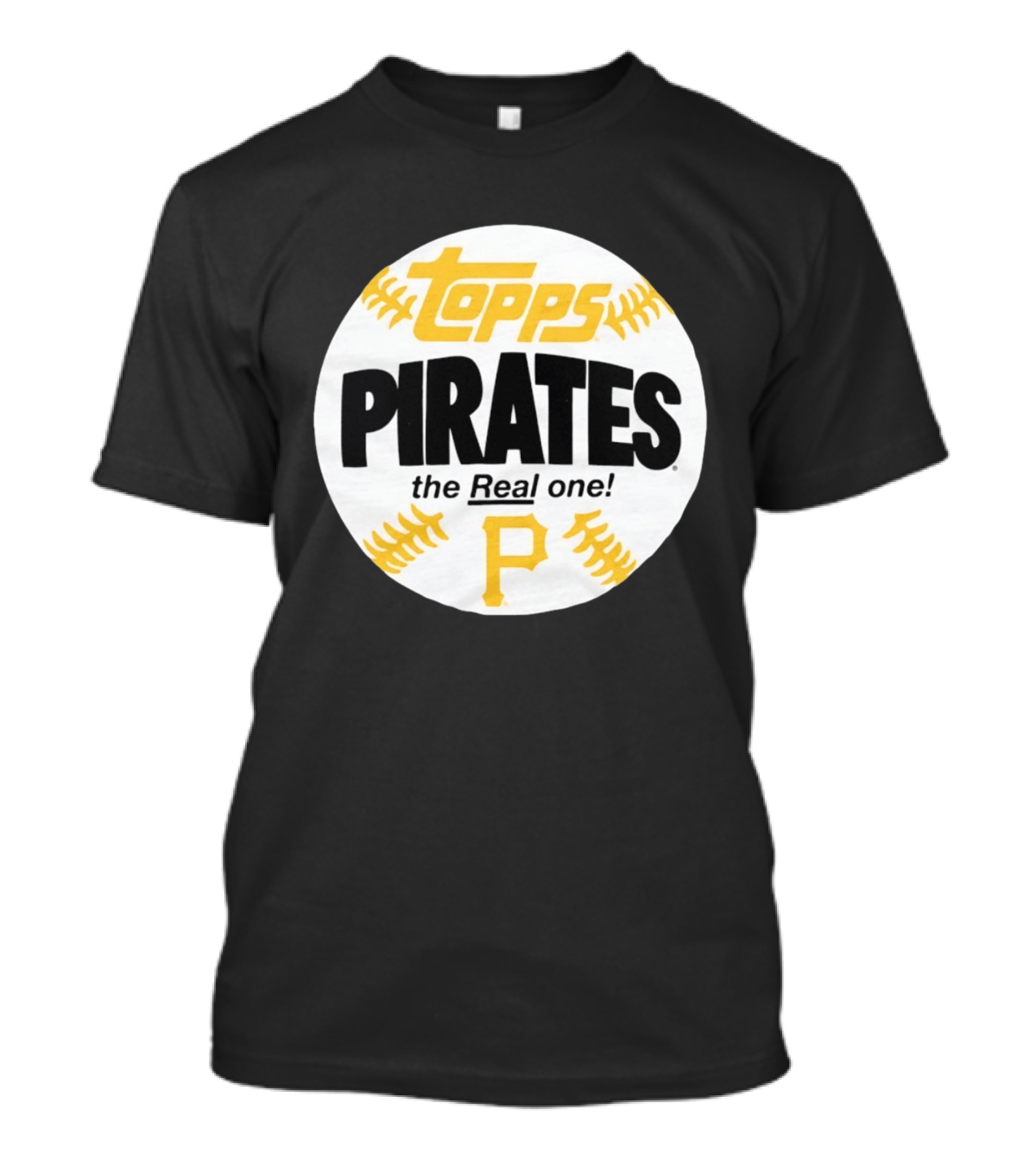 Topps Pirates The Real One MLB Pittsburgh Baseball T-Shirt