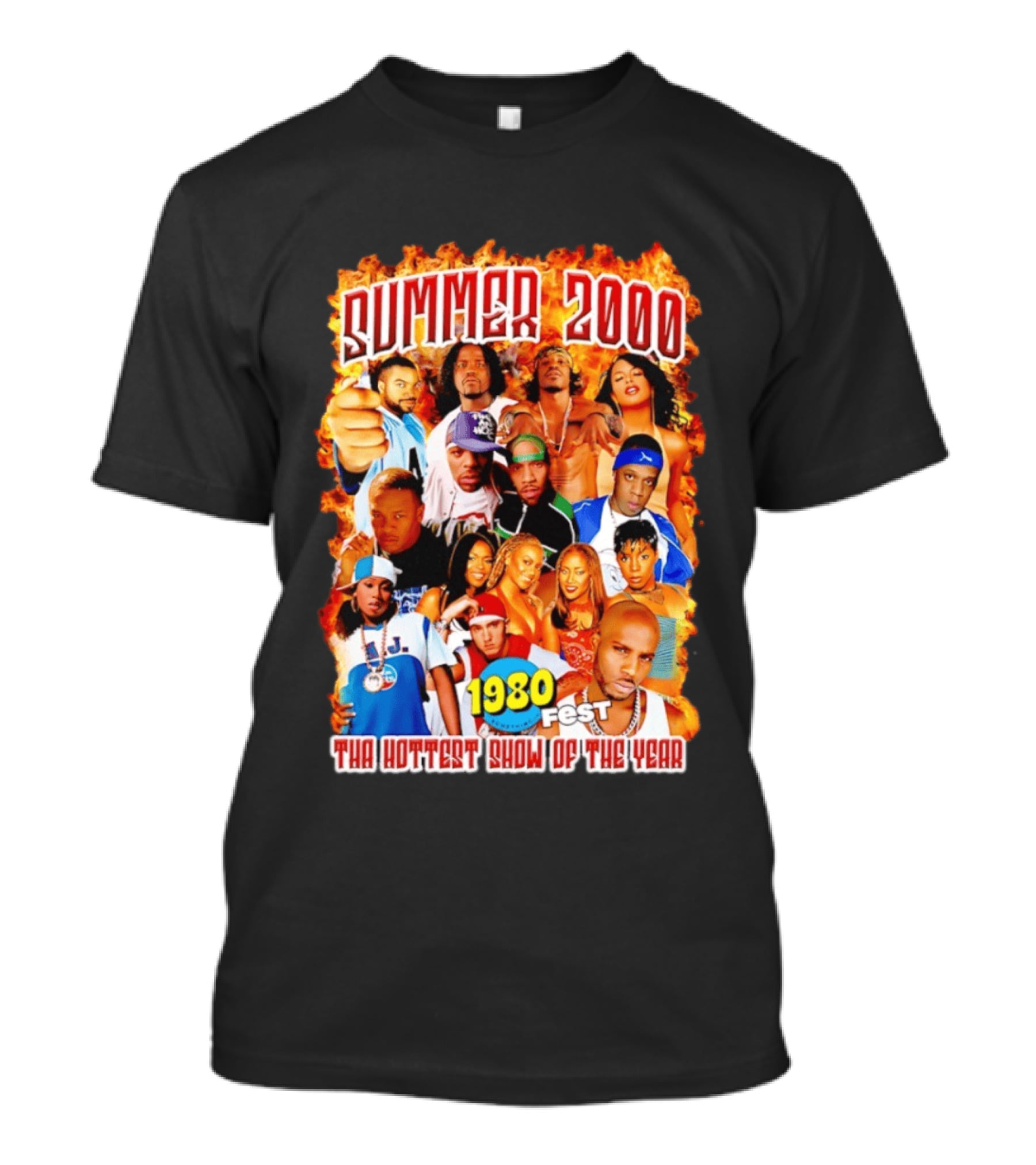 Summer 2000 Tha Hottest Show Of The Year 1980 Fest T-Shirt