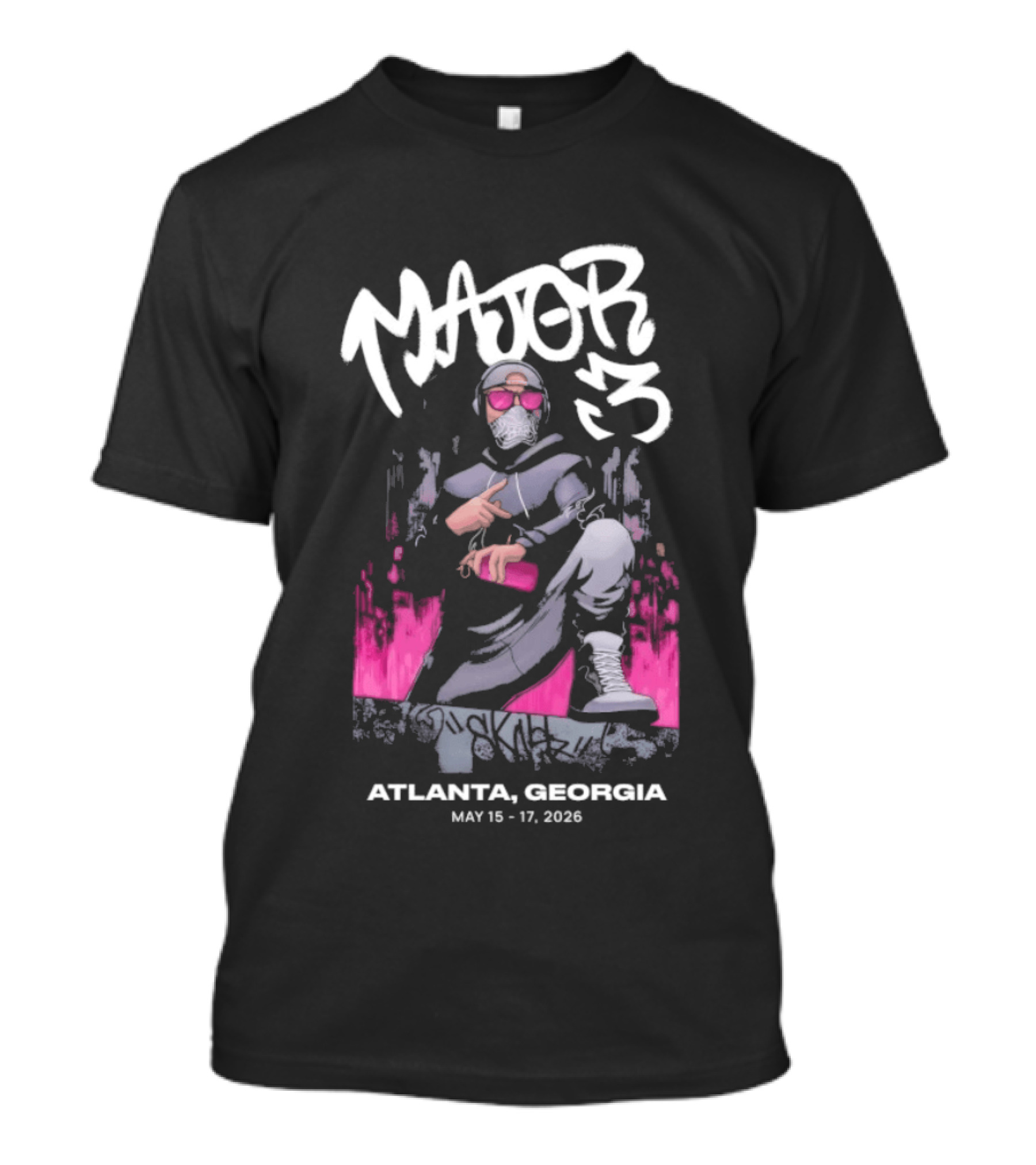 Major 3 Atlanta Georgia May 16 17 2026 Street T-Shirt