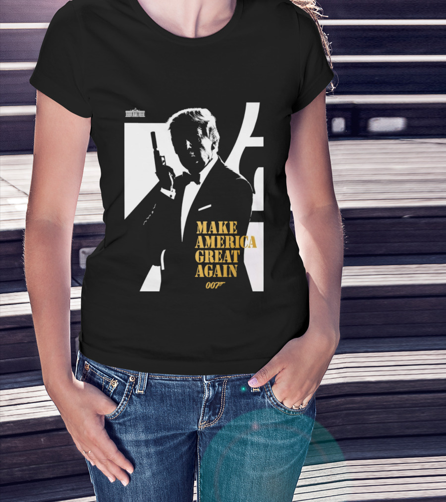 Trump 007 Make America Great Again Bond T-Shirt