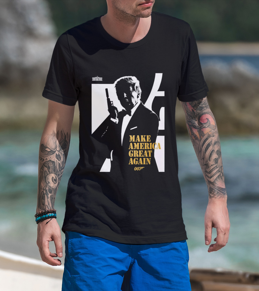 Trump 007 Make America Great Again Bond T-Shirt