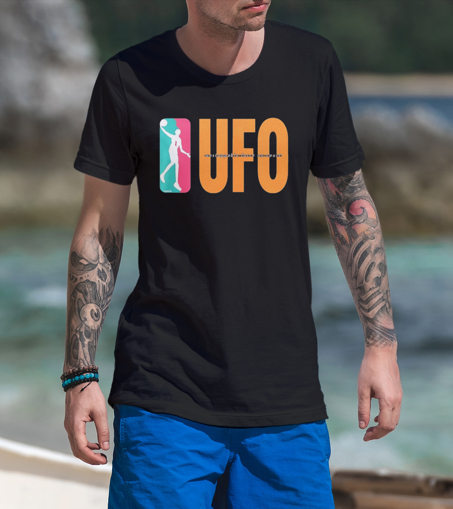 UFO Unstoppable Force On Court San Antonio Spurs T-Shirt